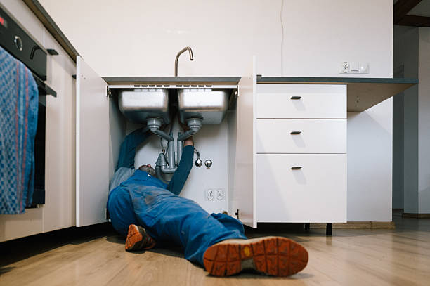 Professional Plumbing technician working in Eastport, ME